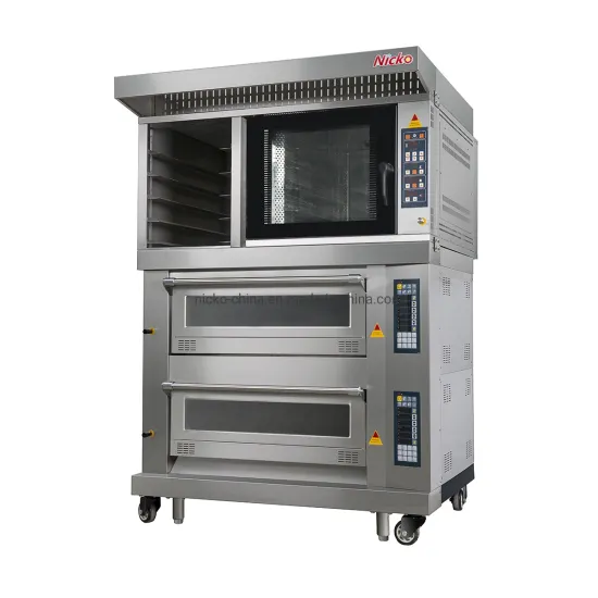 New Style Industrial Combination Deck Baking Oven Connected Fermentation for Croissant