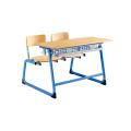 (Móveis) Africa School Double Desk and Chair Double Bench