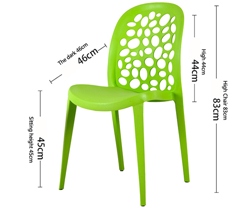 plastic dining chair