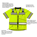 En gros, logo personnalisé imprimé Hi vis Safety Vest