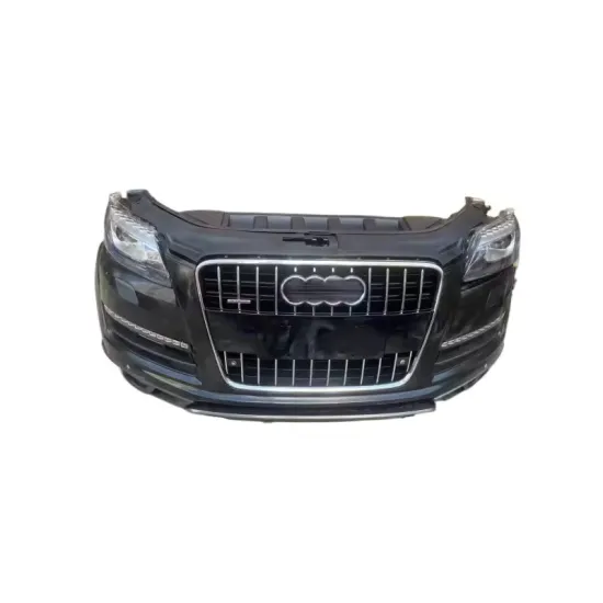 Original Q7 Car Bumpers for Audi Q7 2012-2016 Front Bumper Grille and Lamp Hood Kit