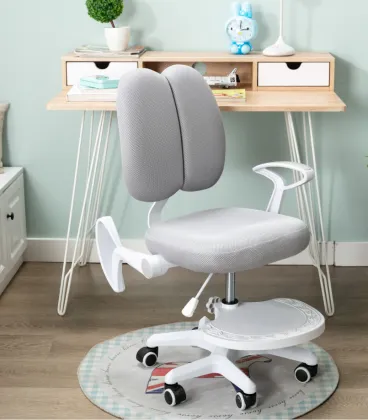 Home Office Chair With Footrest For Children