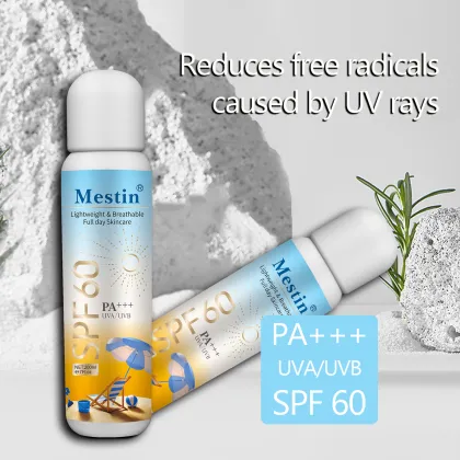 Wholesale Customized Private Label MESTIN Eco Zinc Sunscreen SPF 50 Waterproof Sunscreen Spray