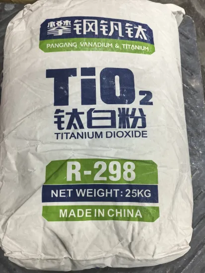 Titanium dioxide Pangang Sulfate Process Titanium Dioxide rutile high purity 298