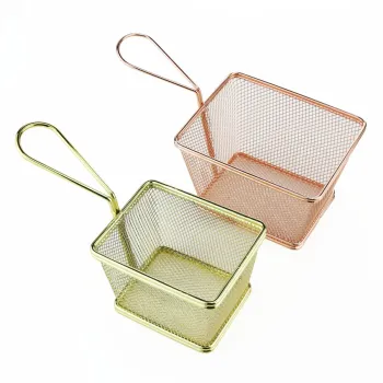 Stainless Steel French Fries Basket Kitchen Cooking Tools
