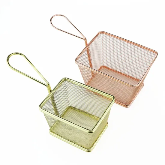 Stainless Steel French Fries Basket Kitchen Cooking Tools