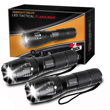 Super Bright USB Rechargeable Zoomable Taschenlampe with High Potency LED Technology, Perfect for EDC and Tactical Use