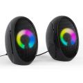 Mini2.0 channel PC speaker with RGB