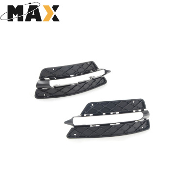 การตัดแต่งโครเมี่ยมสำหรับ Mercedes Benz C Class W504 AMG Front Bumper Lower Grill 2012