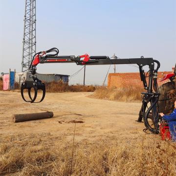 3 Punkt Hitch Log Crane: Forstkran für Traktor mit Greifer