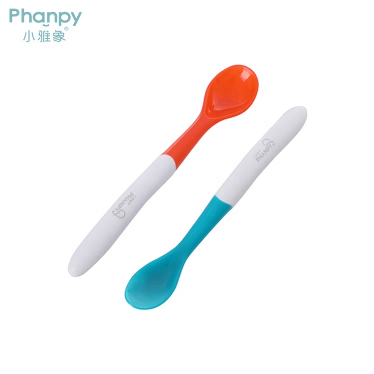 Canada Plastic Toddler Utensils Baby Temperature Spoon