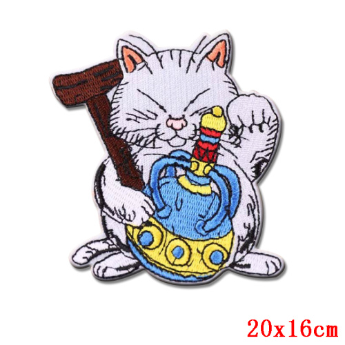 Animation Iron on Cosplay Cartoon Embroidery Patches