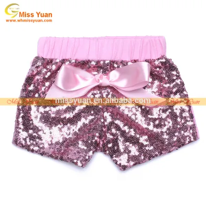 Kids stage performance sequins short pant