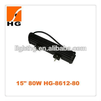Led Light Bar 80W Led Light Bar Waterproof IP67 Car Led Light Bar for jeep wrangler HG-8612-80