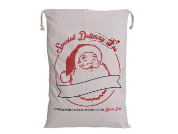 Christmas drawstring gift bags wholesale cotton bag drawstring