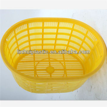 Oval plastic basket with bigger size--egg shape