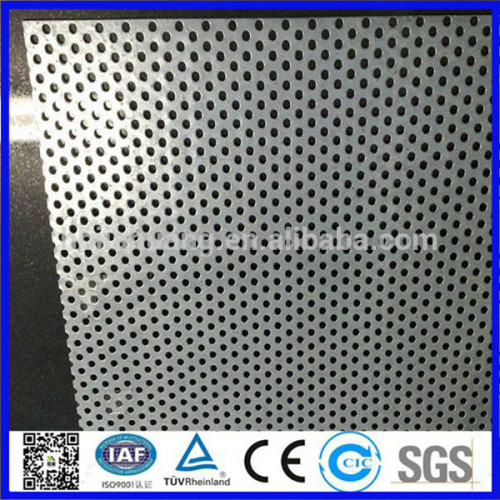 Galvanized perforated sheet metal mesh