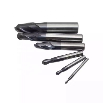Tialn-gecoate wolfraamcarbide-eindmolens: 4-flute eindmolenmolen