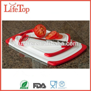 premium chopping board/ non-slip plastic cutting board