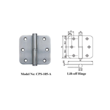 Washroom Door Hinge Lift off Hinge Spring Hinge