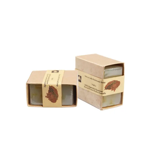 Custom Kraft Paper Box For Soap Packaging