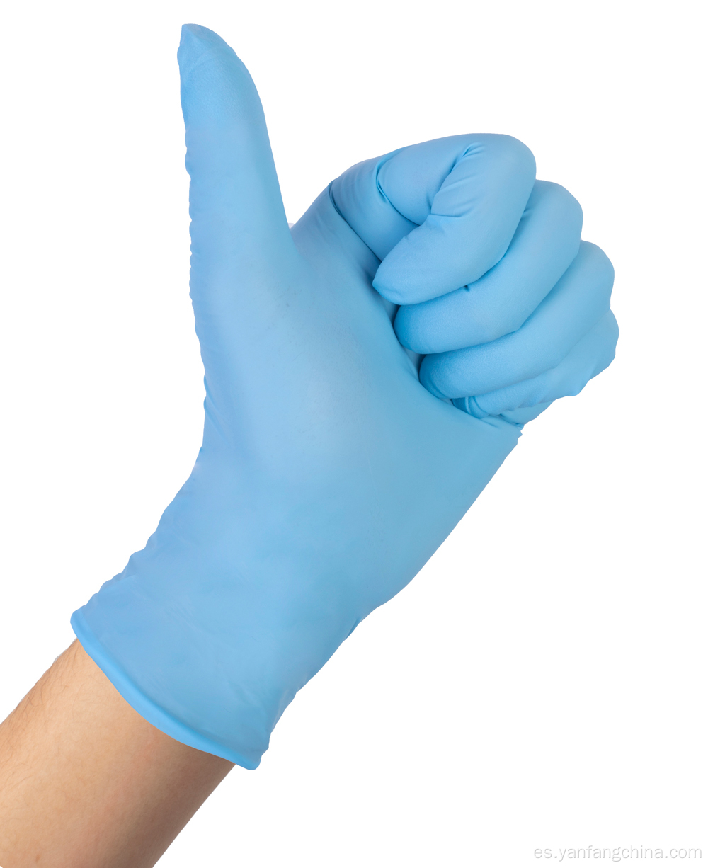 FDA510K 4MIL Guantes de nitrilo dispositable médico