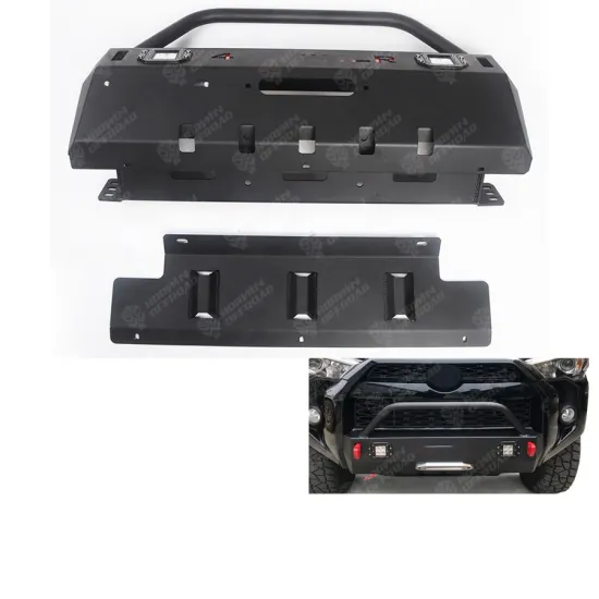 Front Bumper Guard Assembly Body Kit Facelift for 4Runner 2016-2019