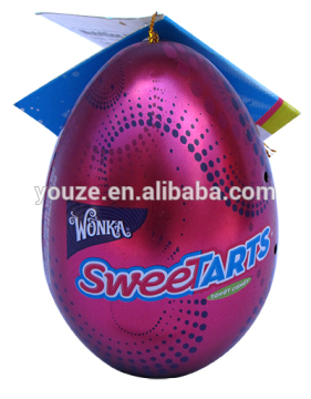 Egg shape Tin gift box
