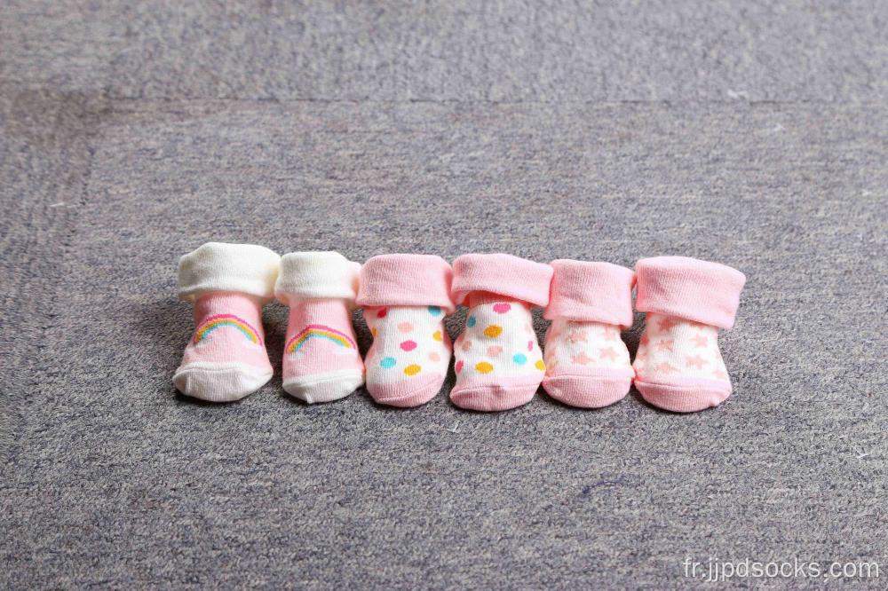 Chaussettes de coton haute qualité bébé