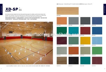 vinyl flooring sports flooring