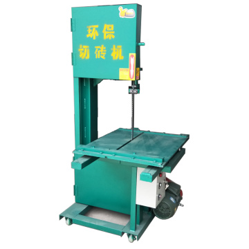 Vertical environmental band saw blade brick cutting machine