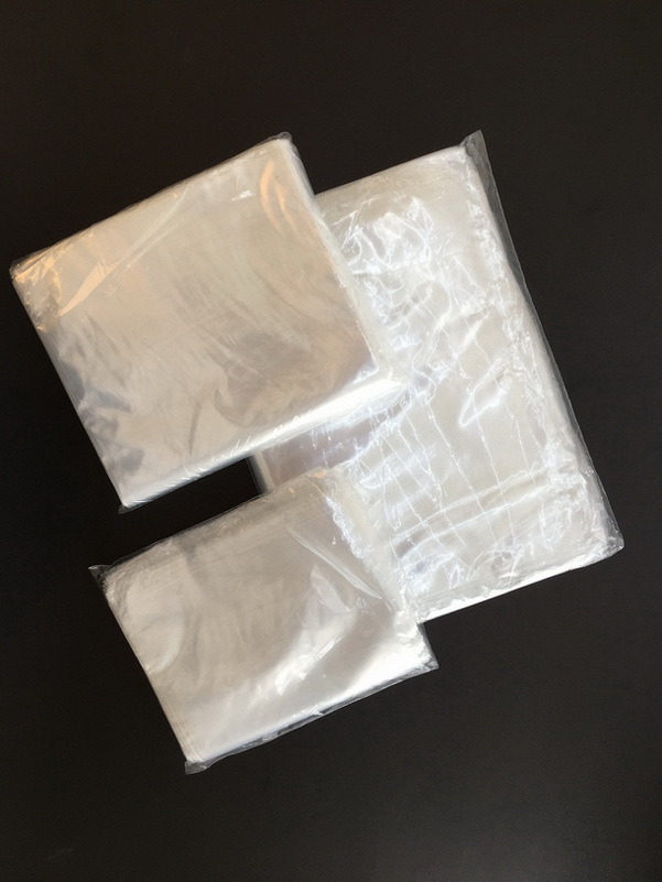 Plastic Packing Lay Flat Open Top Poly Bag