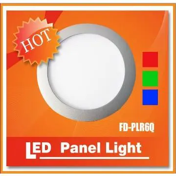 RGB 6 inch round led panel light