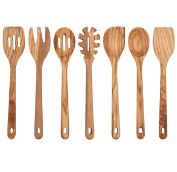 Olive wood kitchen utensil
