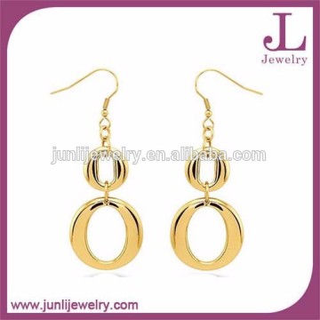 8 Shaped Fish Hook Earring Stainless Steel Fancy Earrings For Party Girls