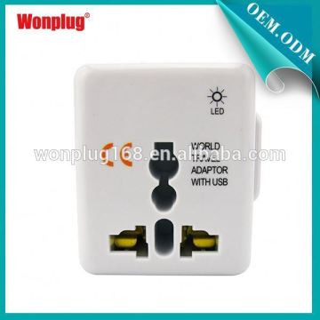 Mini Top Selling Worldwide Wonplug Patent 1Year Guarantee Cheap universal plug adapter with fuse