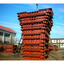 Heavy Duty Metal Pier Column Concrete Steel Formwork