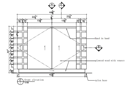 Modern Outdoor TV Rack Cabinet - Garden TV Stand