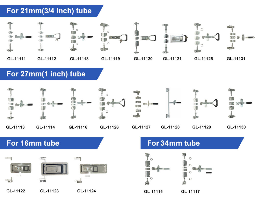 Door Locking Gear For Box Bodywork