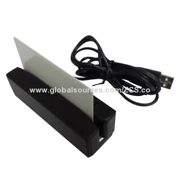 Magnetic card reader, all three tracks reading or track 1, track 2, track 3 customized, CE,FCC,RoHS