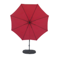 Стильный красный подвесной зонтик с 8 ребрами