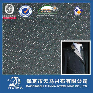 warp knitted interlining fusible interlining lings for suit&jacket&garments