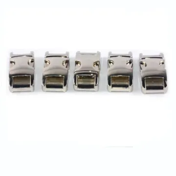 Zinc Alloy Metal Side Release Buckle 10mm Paracord Buckles