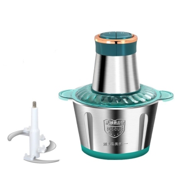 3L Household Stainless Steel Meat Grinder - Multi-Function Food Chopper, Grinder & Mixer