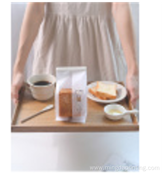 bakery milk tea bread paper bag