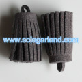 15*30MM Imitation Suede Leather Fringe Tassel Pendants