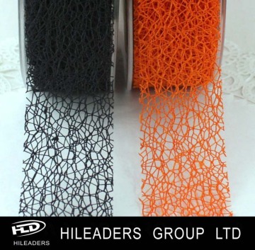 China Manufacture Flower Package Mesh Ribbon