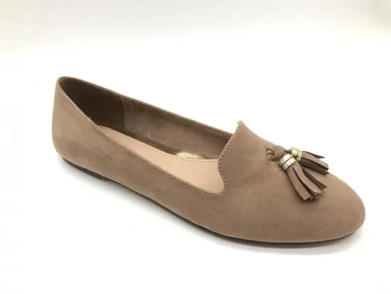 Women Tassel Slip On Shoes Ballet Flats