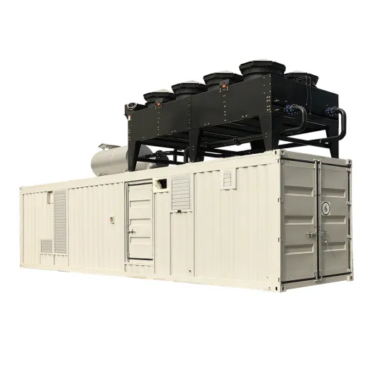 1200kW Diesel Engine Generator Set with High Voltage Alternator in Silent Container