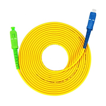 CLX/OEM SC Fiber Optic Jumper Cable SC/PC-SC/APC Yellow-Blue Patch Cord